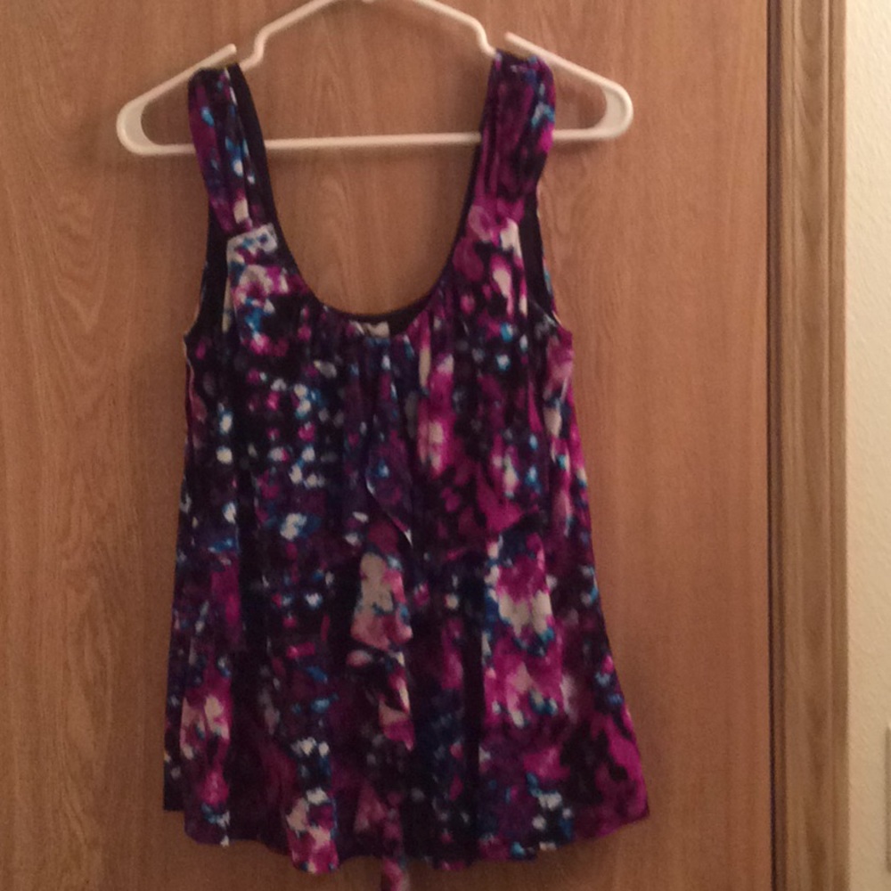 Fun, flirty sleeveless top